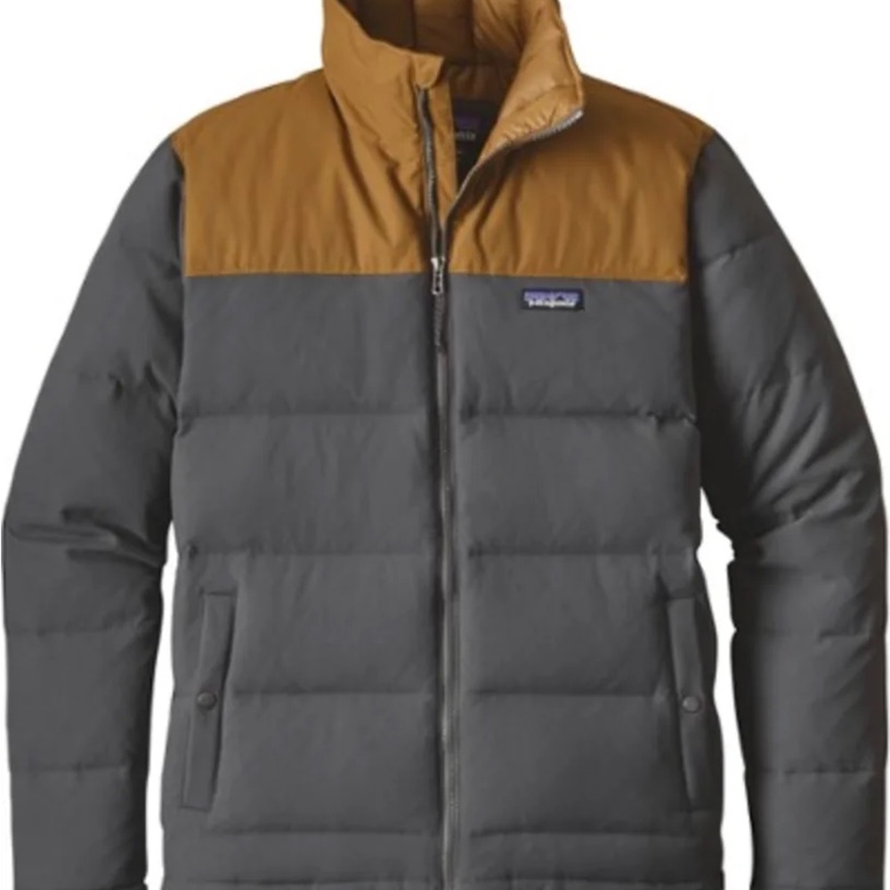 NWT Patagonia Bivy Down Jacket Forge Gray Men’s Large